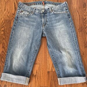 J. Crew Hipslung Cropped Jeans